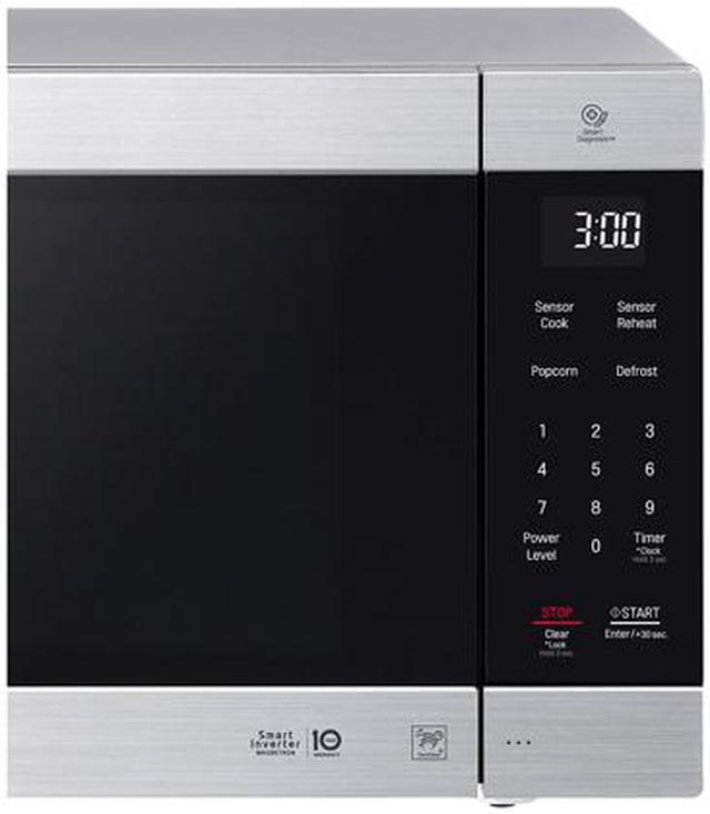 Alt view image 6 of 7 - LG LMC2075ST NeoChef 2 Cu. Ft. 1200W Countertop Microwave in Stainless Steel