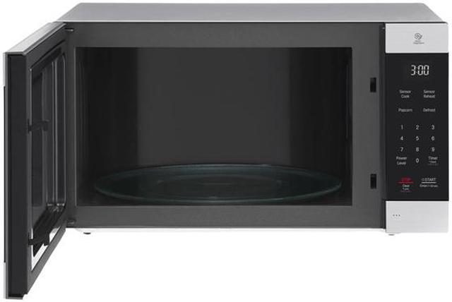 Alt view image 5 of 7 - LG LMC2075ST NeoChef 2 Cu. Ft. 1200W Countertop Microwave in Stainless Steel