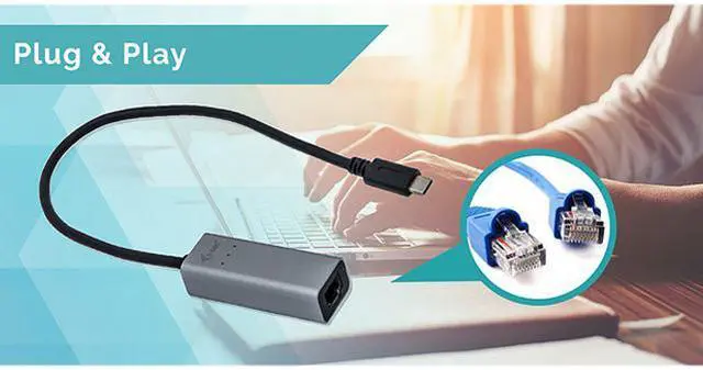 Alt view image 8 of 8 - I-TEC USB-C METAL GLAN ADAPTER