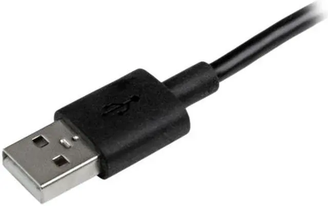 Alt view image 4 of 4 - StarTech.com LTUB1MBK 1m (3 ft) Black Apple 8-pin Lightning Connector or Micro USB to USB Combo Cable for iPhone iPod iPad - Charge and Sync Cable