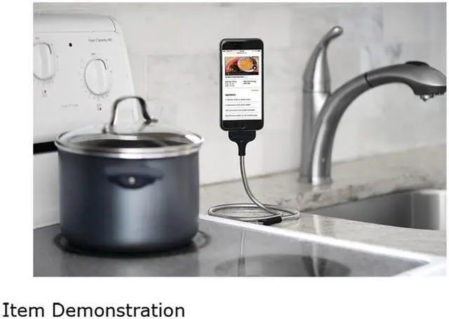 Alt view image 12 of 12 - Fuse Chicken UL24 Bobine Flexible Lightning iPhone Mount