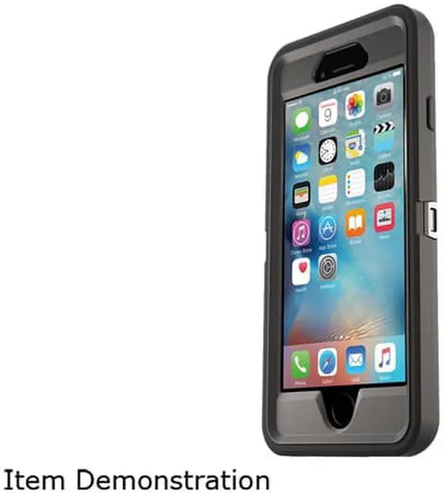 Alt view image 3 of 6 - OtterBox Defender iPhone 6/6S Case - Black Pro Pack
