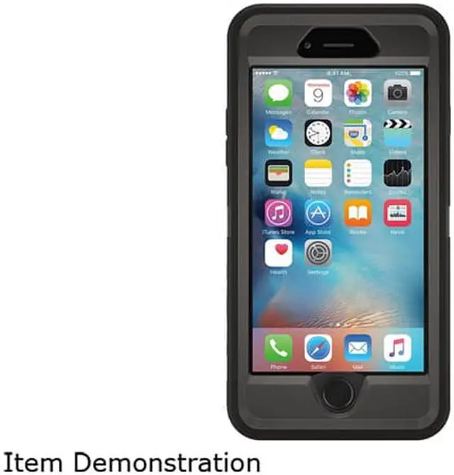 Alt view image 4 of 6 - OtterBox Defender iPhone 6/6S Case - Black Pro Pack