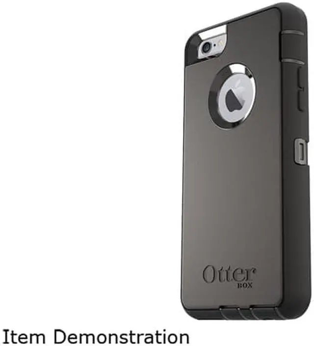Alt view image 2 of 6 - OtterBox Defender iPhone 6/6S Case - Black Pro Pack