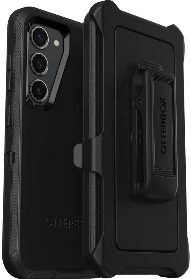 Main image of OtterBox Defender Series Case and Holster for Samsung Galaxy S23 - Black