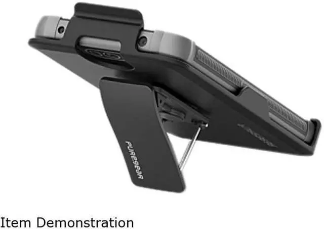 Alt view image 6 of 6 - PUREGEAR BLACK DUALTEK EXTREME RUGGED CASE + BELT CLIP HIP HOLSTER FOR LG V20