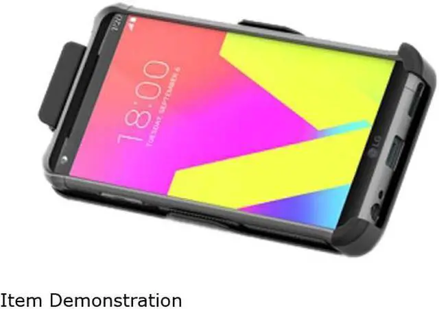 Alt view image 2 of 6 - PUREGEAR BLACK DUALTEK EXTREME RUGGED CASE + BELT CLIP HIP HOLSTER FOR LG V20