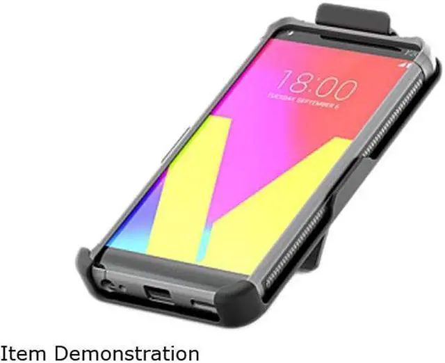 Alt view image 3 of 6 - PUREGEAR BLACK DUALTEK EXTREME RUGGED CASE + BELT CLIP HIP HOLSTER FOR LG V20