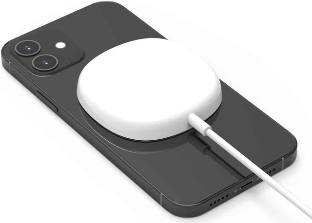 Alt view image 2 of 5 - PureGear 15W Fast Magnetic Wireless Charger, White | 63491PG