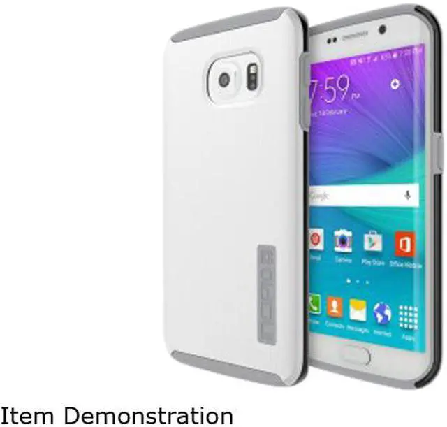 Main image of Incipio Samsung Galaxy S6 Edge Dual PRO Shine Case - White / Light Grey