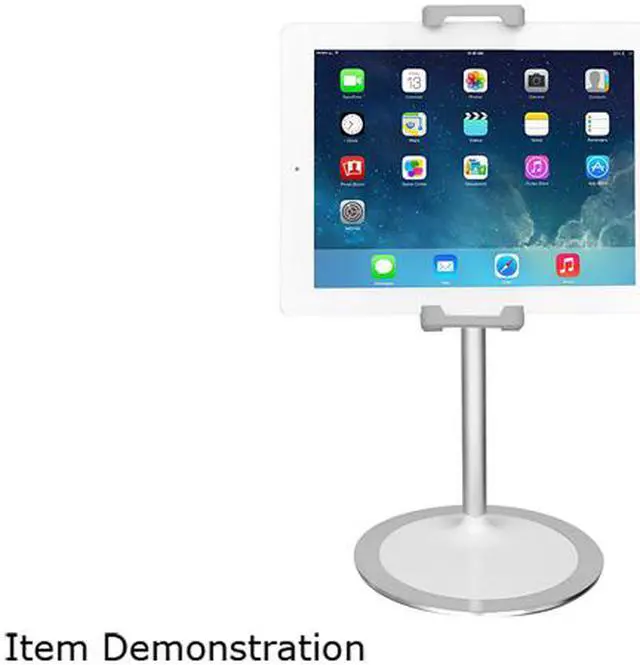 Alt view image 2 of 5 - Aluratek Smartphone and Tablet 19.4" Stand w/ 12.9" Screen Support - Aluminum