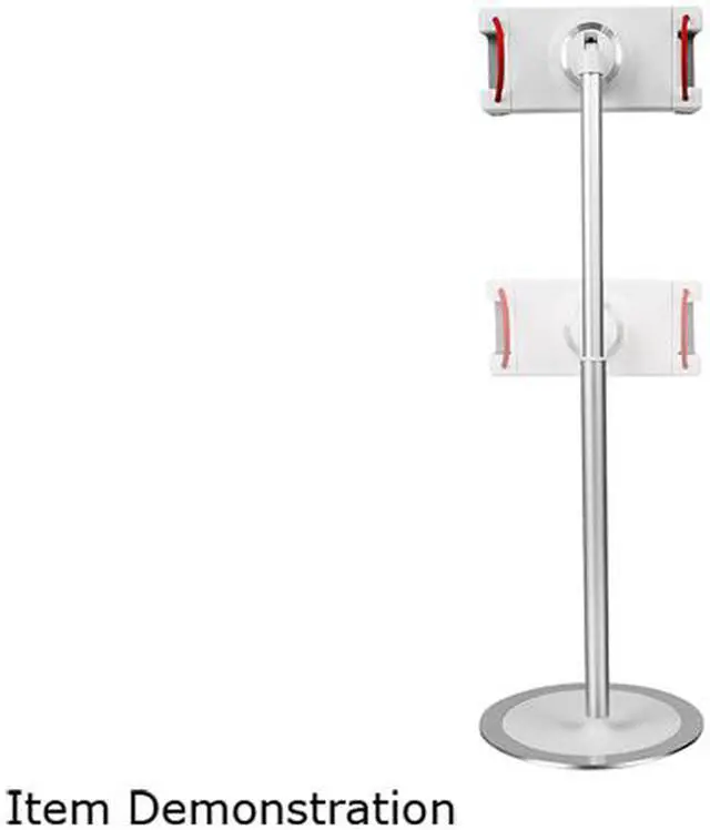 Alt view image 5 of 5 - Aluratek Smartphone and Tablet 19.4" Stand w/ 12.9" Screen Support - Aluminum