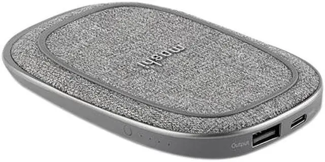 Alt view image 2 of 5 - Moshi Porto Q 5K Portable Battery with Built-in Wireless Charger 99MO022162