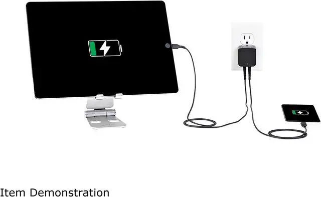 Alt view image 8 of 8 - StarTech 2 Port 17W USB Wall Charger USB2PACUBK