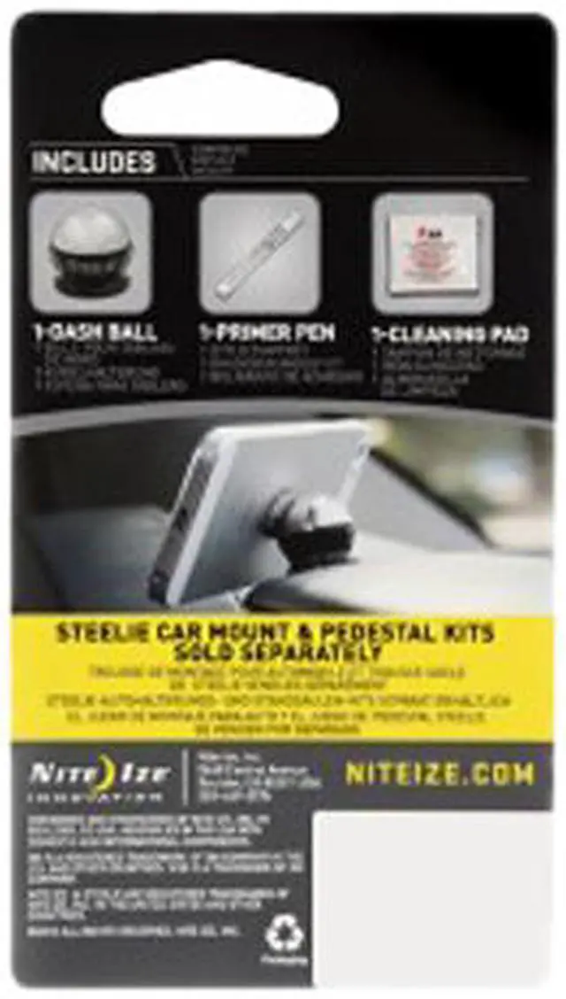 Main image of NITE IZE STDM-11-R7 Steelie Dash Ball,Stainless Steel