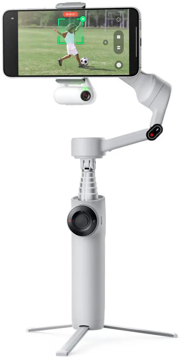 Main image of Insta360 Flow 2, AI Tracker Bundle, Stone Gray