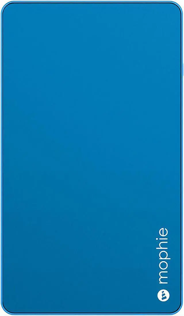 Alt view image 2 of 5 - Mophie Powerstation Mini 3K (3,000 mAh) Power Bank 3558B - Blue