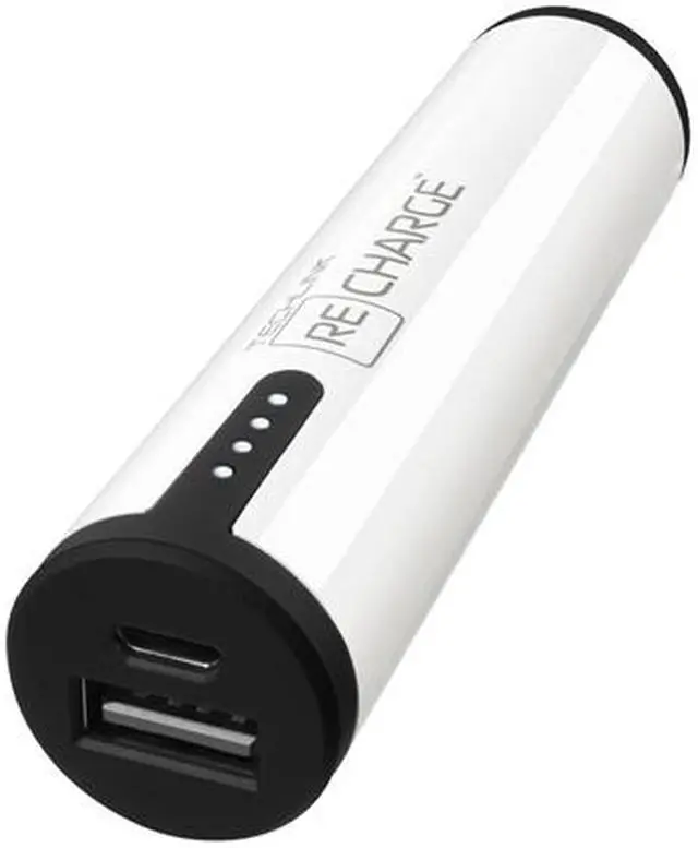 Alt view image 2 of 6 - Techlink Recharge 2600 USB Charger (White)