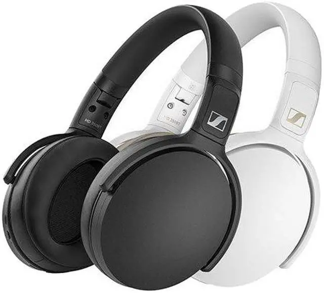 Alt view image 5 of 6 - Sennheiser HD 350BT Bluetooth 5.0 Wireless Headphones - White (508385)