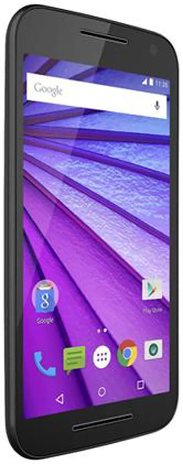 Alt view image 3 of 8 - Motorola Moto Smartphone G 3rd Gen XT1540 16 GB 4G LTE Cell Phone 5" 2 GB RAM  (Unlocked, Black)