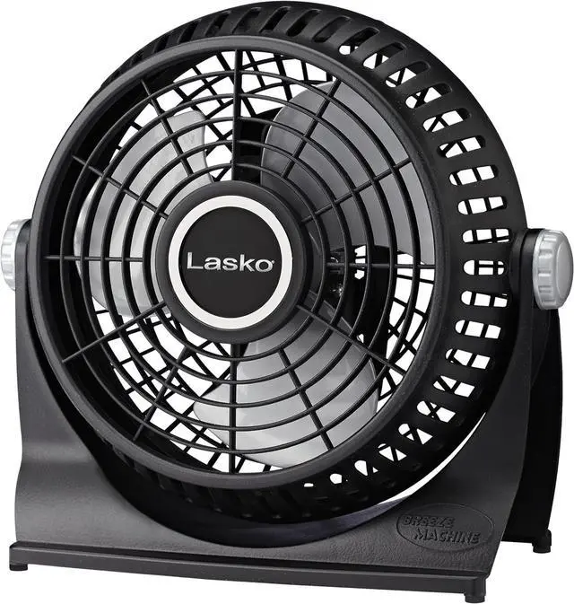 Main image of Lasko 507 10" Breeze Machine Pivoting 2-Speed Floor Fan