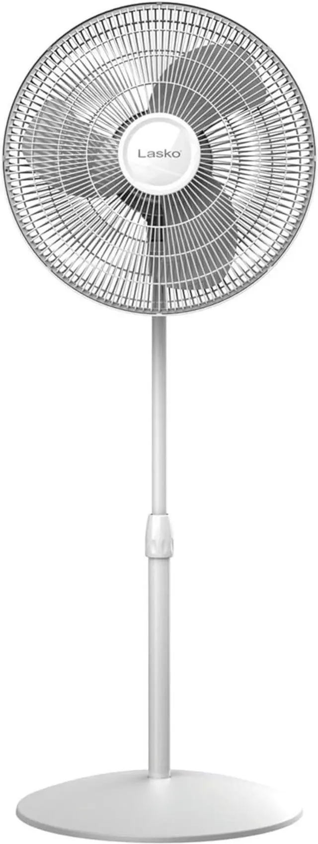 Main image of Lasko 16" 3-Speed Oscillating Pedestal Fan, S16201, White