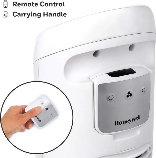 Alt view image 9 of 9 - Honeywell QuietSet 5 Tower Fan (HYF260)