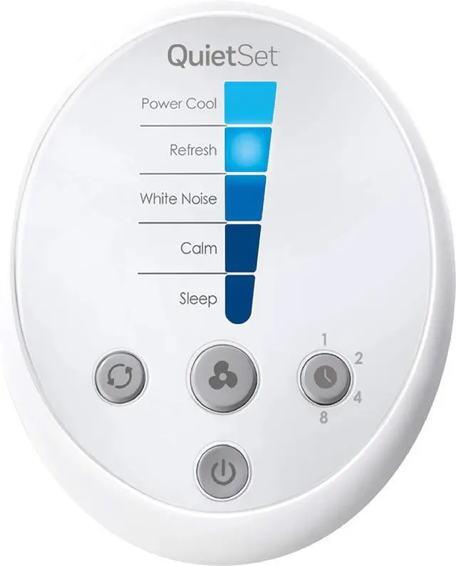 Alt view image 8 of 9 - Honeywell QuietSet 5 Tower Fan (HYF260)