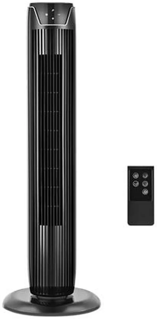 Alt view image 2 of 3 - Ecohouzng 36 inch LED Display Oscillating Tower Fan with Remote Control (CT50010G)