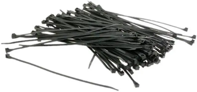 Main image of GB Electrical 8" 100Pc Blk Cable Tie 46-308UVB Unit: BAG