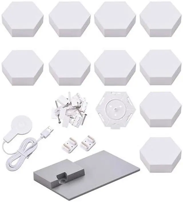 Alt view image 2 of 7 - Yescom  WiFi Smart LED Light Kit DIY Lamp Voice Control Work with Alexa Google Home 10 Pack Gifts