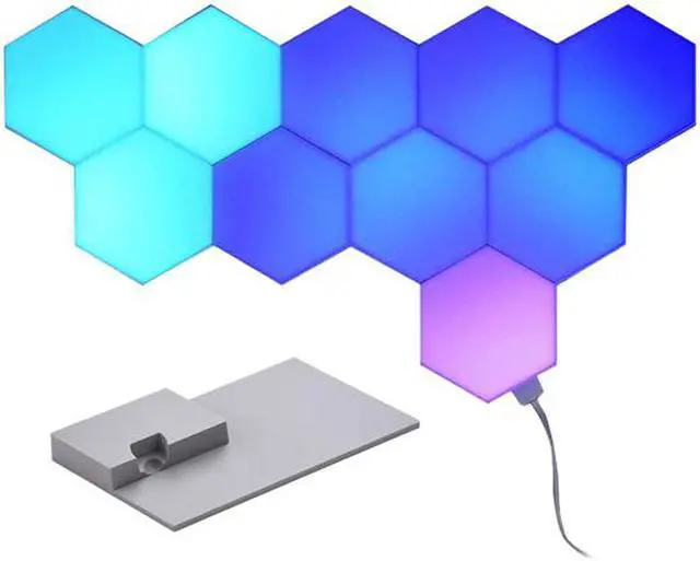 Alt view image 3 of 7 - Yescom  WiFi Smart LED Light Kit DIY Lamp Voice Control Work with Alexa Google Home 10 Pack Gifts