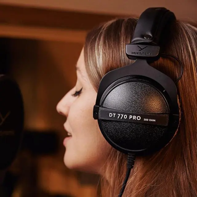Alt view image 5 of 5 - Beyerdynamic DT 770 Pro 250 Ohm Reference Headphones for Control and Monitoring Purpose (Closed)