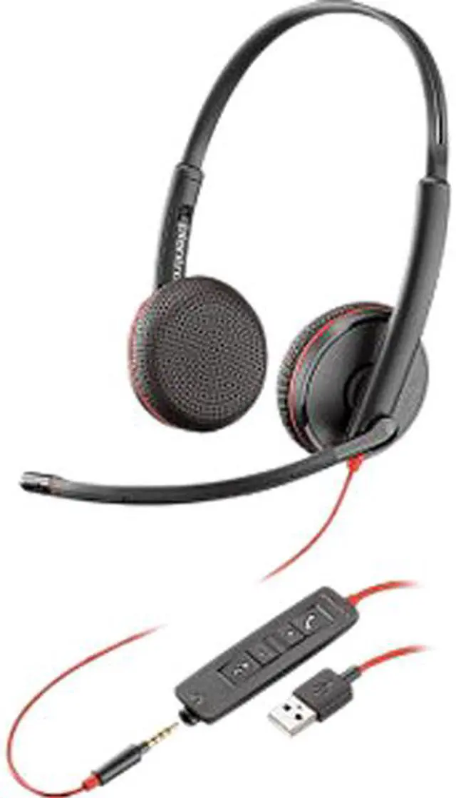 Main image of Plantronics 209747-22 Blackwire C3225 Headset,7.4 x 2.4 x 8.6 Inches