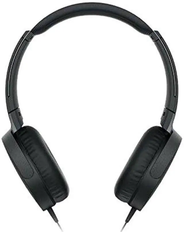 Alt view image 3 of 6 - Sony Extra Bass On-Ear Headphones with 30mm drivers, Powerful Music, Comfort Ear Pads, Mic and Remote for Apple and Android Smartphones, Black, MDRXB550AP/B