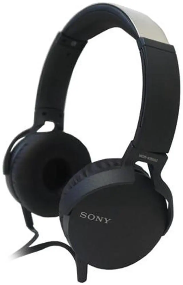 Alt view image 2 of 6 - Sony Extra Bass On-Ear Headphones with 30mm drivers, Powerful Music, Comfort Ear Pads, Mic and Remote for Apple and Android Smartphones, Black, MDRXB550AP/B