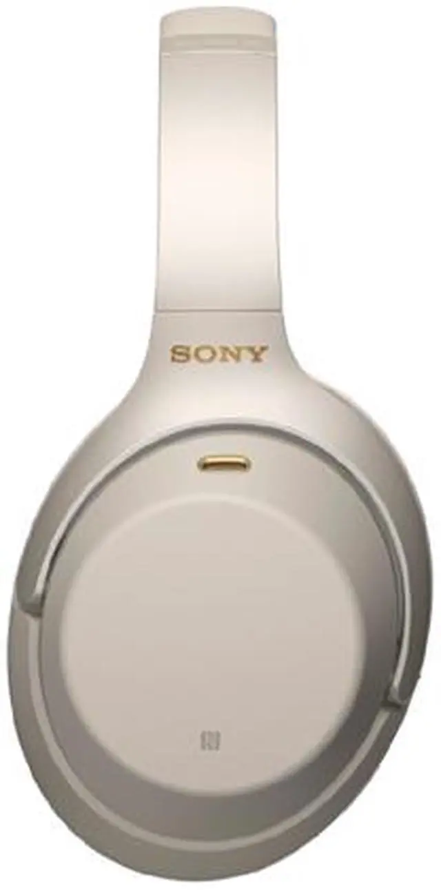 Alt view image 5 of 11 - Sony WH-1000XM3/S Wireless Industry-Leading Noise-Cancelling Over-Ear Headphones (Silver)