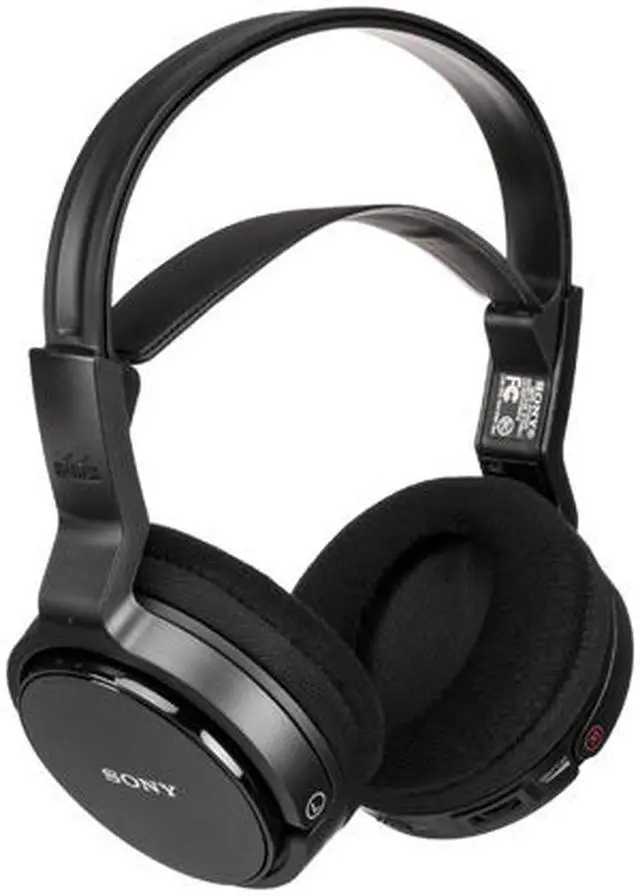 Alt view image 3 of 4 - Sony MDR-RF912RK Over-Ear Wireless Radio Frequency Stereo TV Headphone System with 40mm Drivers, Noise Reduction and Long Wireless Range, Black