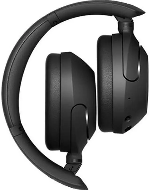 Alt view image 4 of 6 - Sony WH-XB910N EXTRA BASS Bluetooth Wireless Noise-Canceling Headphones - Black
