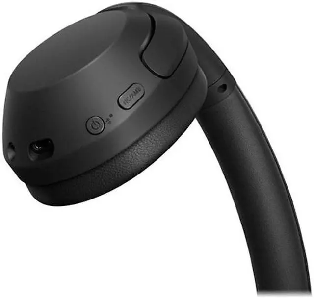Alt view image 5 of 6 - Sony WH-XB910N EXTRA BASS Bluetooth Wireless Noise-Canceling Headphones - Black