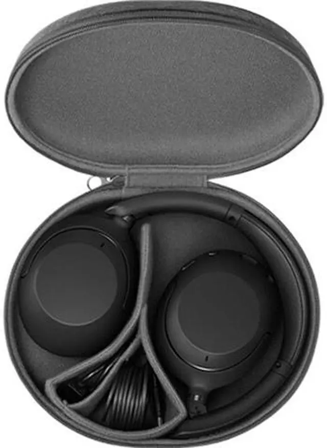 Alt view image 6 of 6 - Sony WH-XB910N EXTRA BASS Bluetooth Wireless Noise-Canceling Headphones - Black