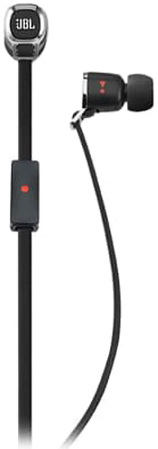 Alt view image 3 of 5 - JBL J33A Premium in-ear headphones with microphone Black