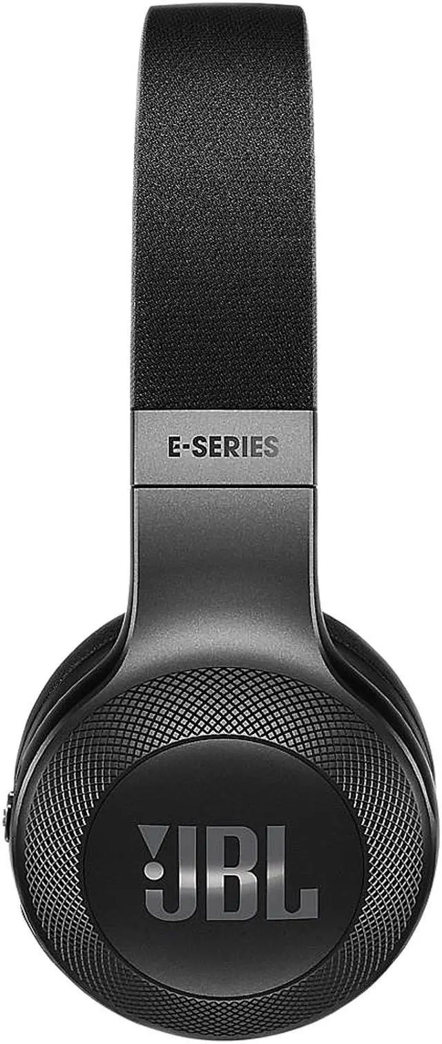 Alt view image 7 of 8 - JBL E45BT Wireless On-Ear Headphones with One-Button Remote and Mic (Black)