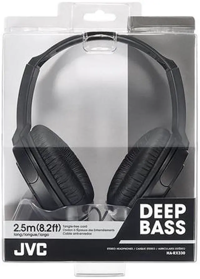 Alt view image 3 of 3 - JVC HARX330 Full Size Over-Ear Headphones