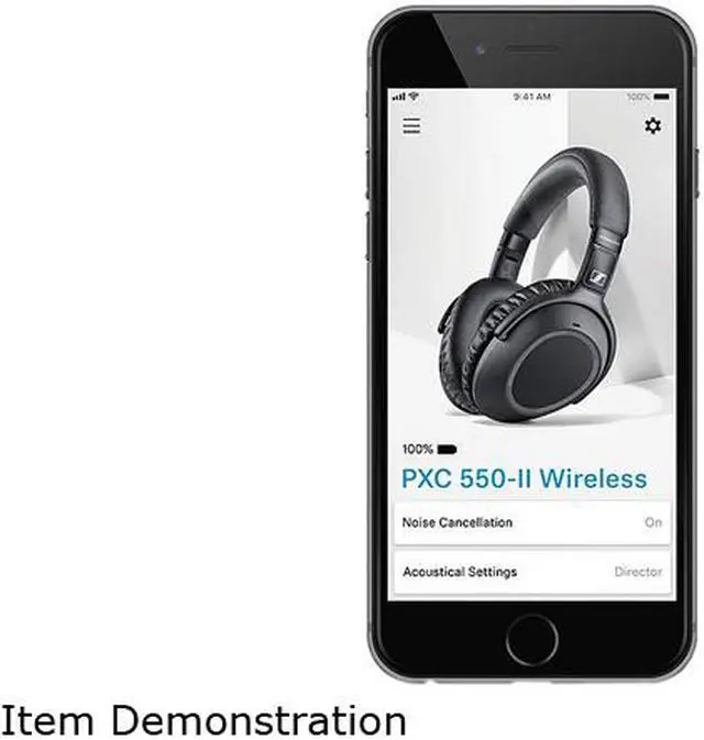 Alt view image 5 of 6 - Sennheiser PXC 550-II Over-ear Wireless Headphone