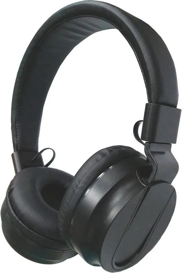 Main image of Compucessory Deluxe Stereo Over-the-head Headphones w/Volume Control - Black