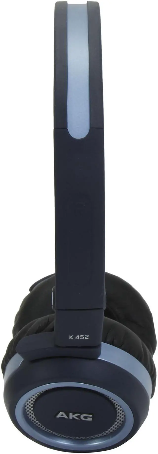 Alt view image 5 of 8 - AKG K452 High-Performance On-Ear Headset with One Button In-Line Mic and Controls (Blue)