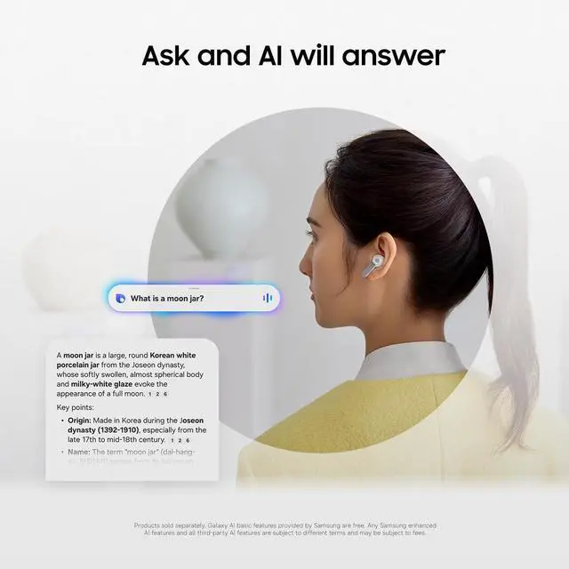 Alt view image 8 of 14 - Samsung Galaxy Buds 4 Pro - AI True Wireless Bluetooth Earbuds, Black | Hi-Res Audio, 2-Way Speaker, ANC 2.0, Optimized Comfort, IP57, Live Translation