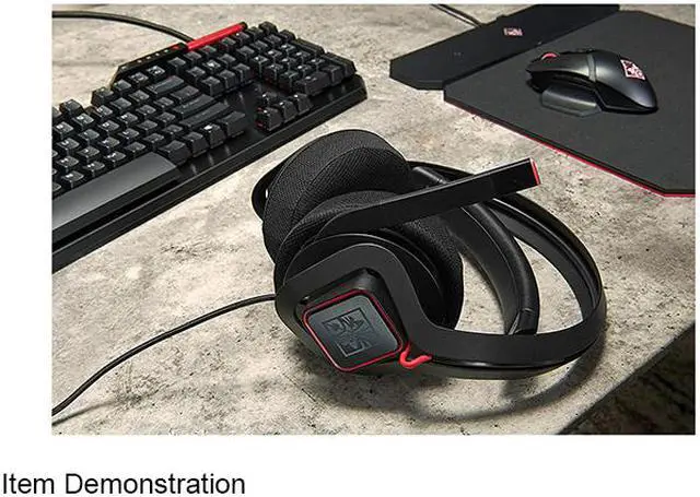 Alt view image 8 of 10 - OMEN Mindframe Prime Gaming Headset with Cooling FrostCap Ear Cups, Custom RGB, 7.1 Surround Sound, Noise-Canceling Microphone (6MF35AA), Black, Small