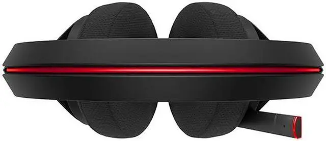 Alt view image 5 of 10 - OMEN Mindframe Prime Gaming Headset with Cooling FrostCap Ear Cups, Custom RGB, 7.1 Surround Sound, Noise-Canceling Microphone (6MF35AA), Black, Small